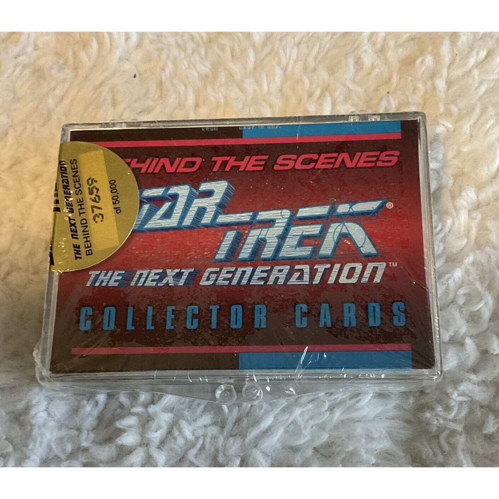 Star Trek The Next Generation Behind Scenes Trading Card Box Set Factory Sealed